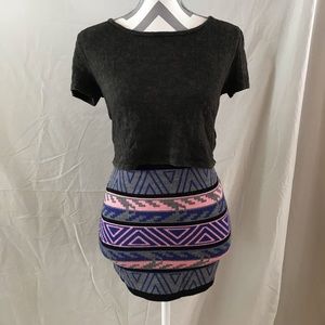 Full Outfit! Crop Top and Skirt